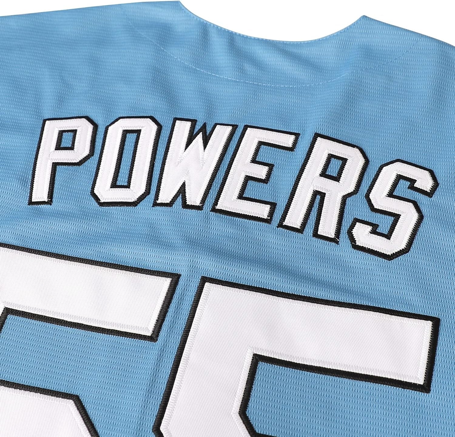 Kenny Powers Baseball Jersey #55 Myrtle Beach Mermen Stitched Men Movie Baseball Jersey Blue Green S-3XL