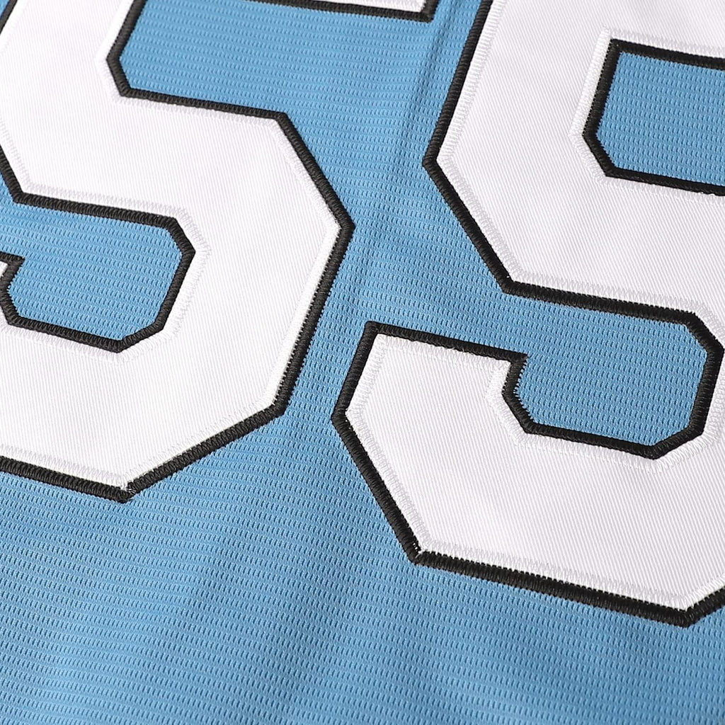 Kenny Powers Baseball Jersey #55 Myrtle Beach Mermen Stitched Men Movie Baseball Jersey Blue Green S-3XL