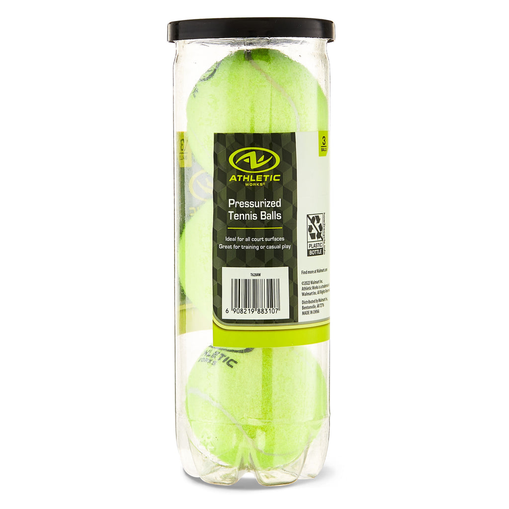 (12 Pack)  Pressurized Tennis Balls, 3-Pack, All Court Use